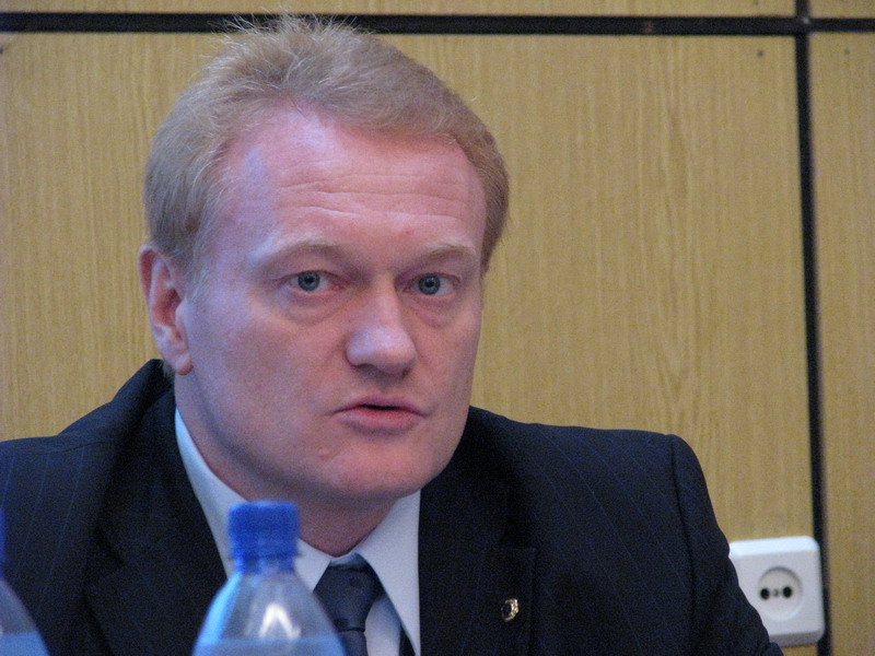 В. Рачкаускас - мэр г. Висагинас (Литва)